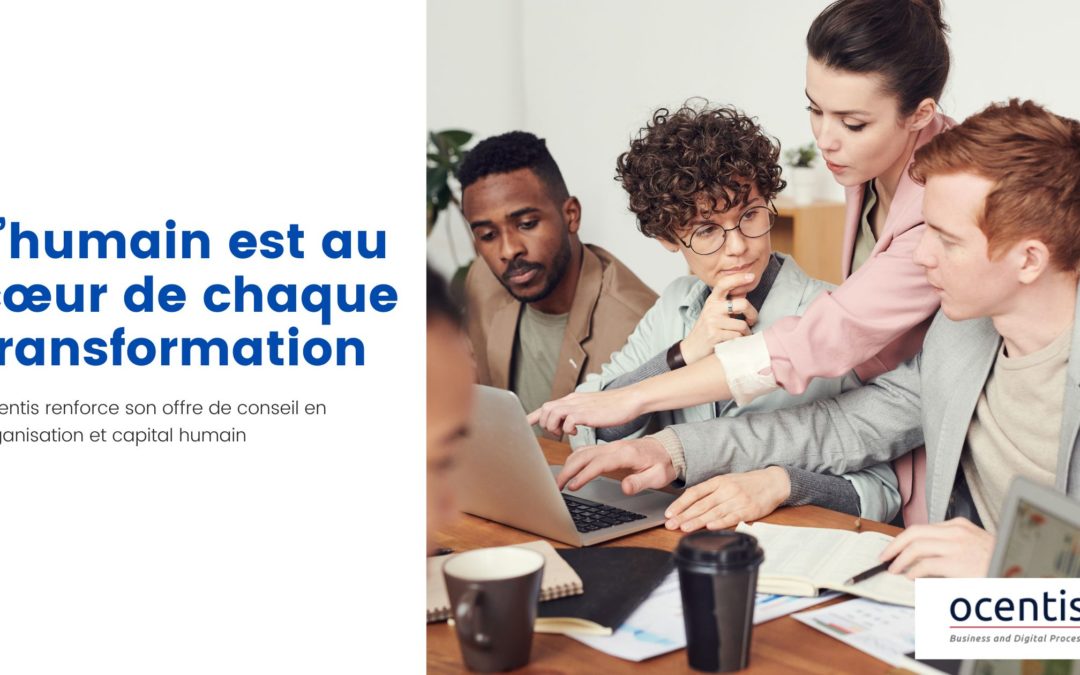 Ocentis renforce son offre de conseil en organisation et capital humain