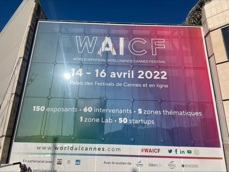 Le World AI Cannes Festival, 1ère édition du salon entièrement dédié à l’intelligence artificielle à Cannes
