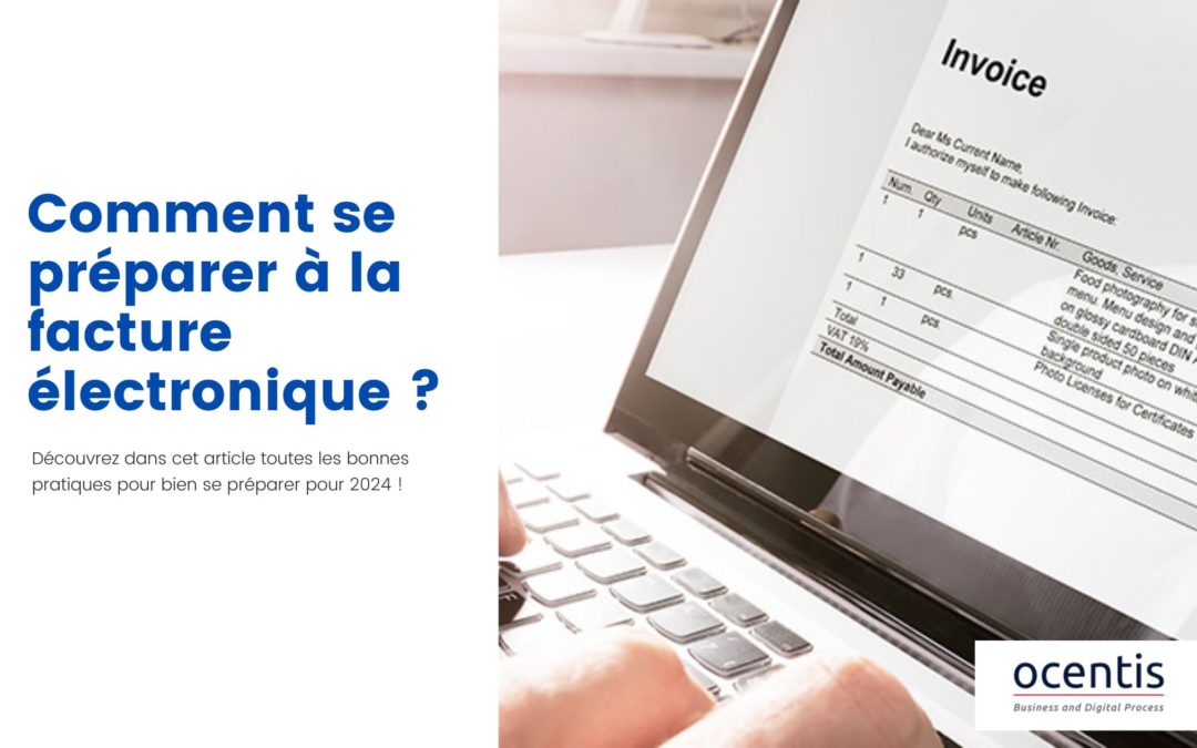 Comment se préparer à la facture électronique ?