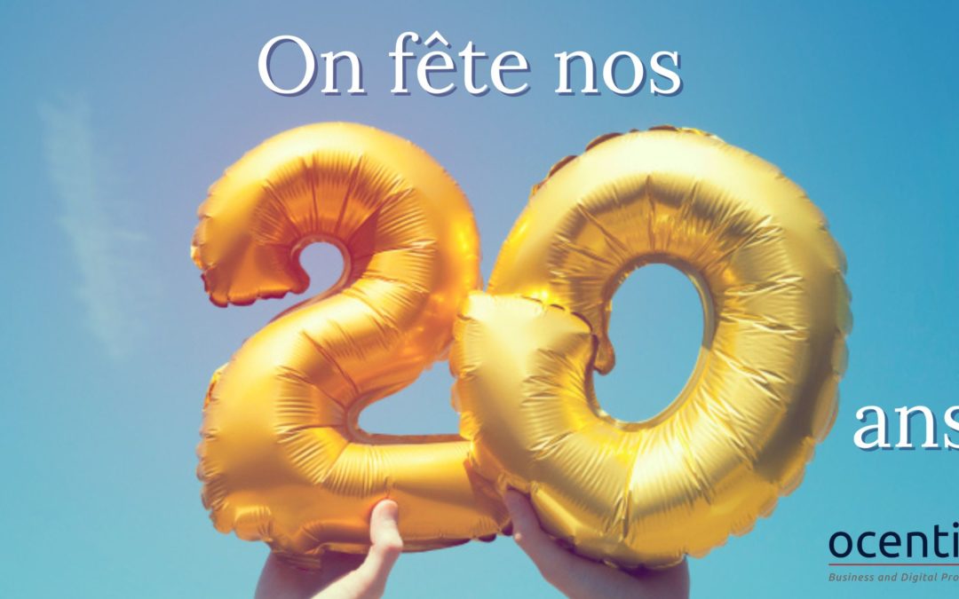 Ocentis fête ses 20 ans en 2022